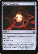 Pedra de Energia Gasta / Worn Powerstone - Magic: The Gathering - MoxLand
